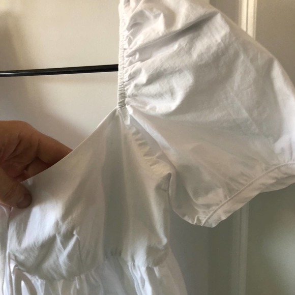 $305 Ciao Lucia Ischia Dress White Washed Cotton size XS - Picture 5 of 13